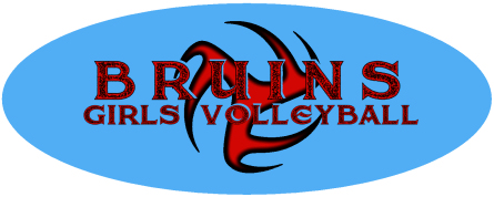 Girls Volleyball Logo 